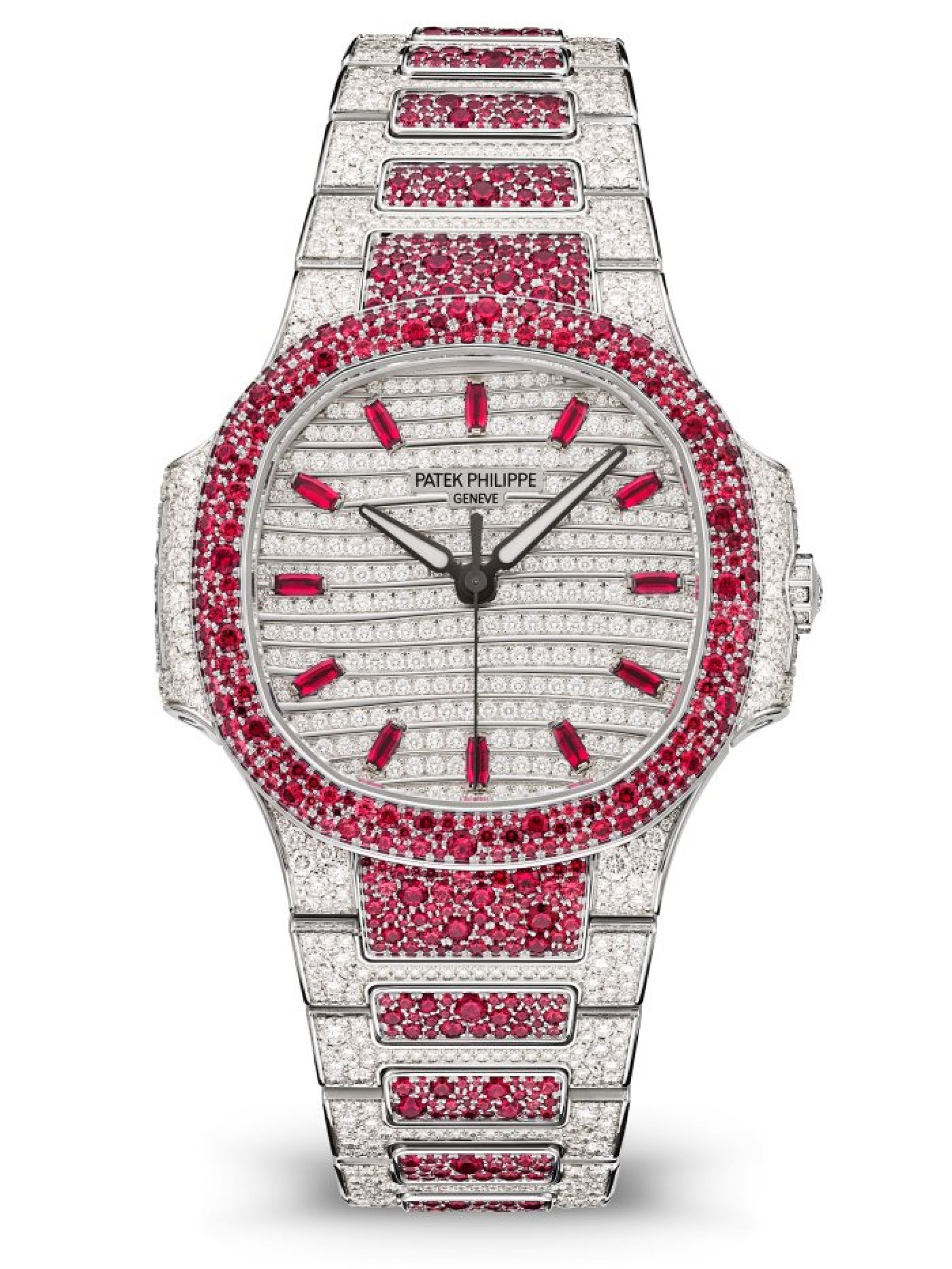 Patek Philippe Nautilus Haute Joaillerie. Face