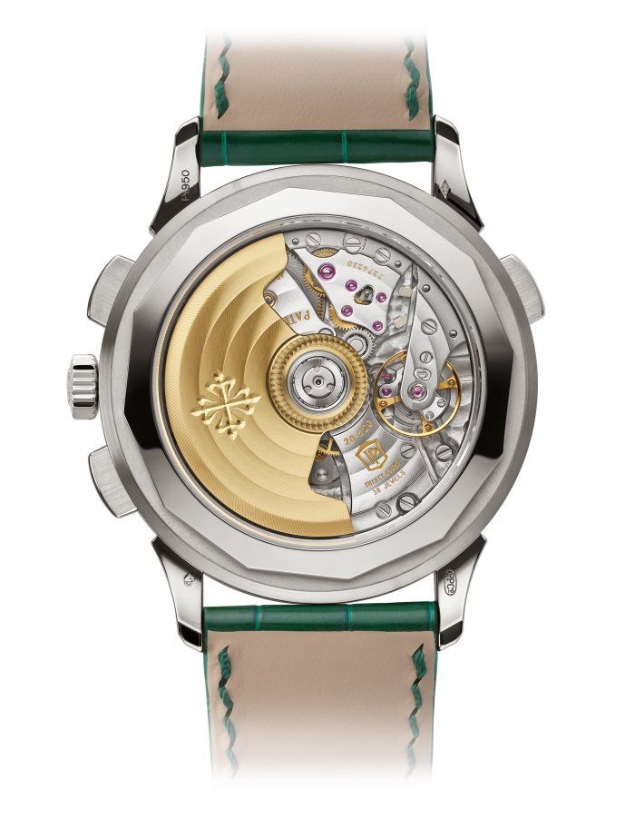 Weltzeituhr, Flyback-Chronograph.