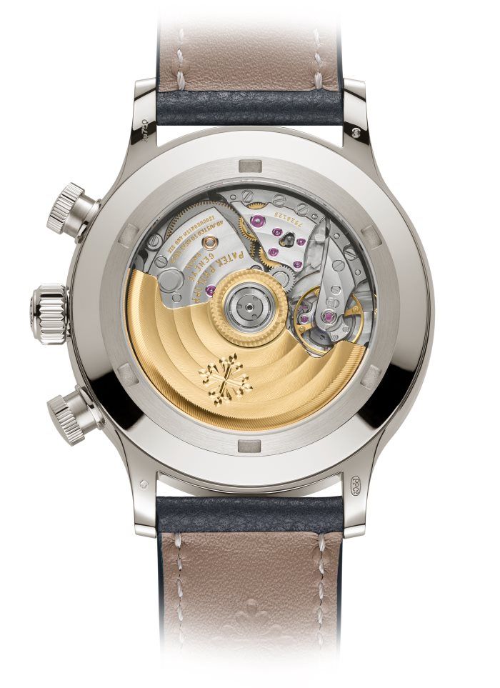 Calatrava Pilot Travel Time Chronograph.