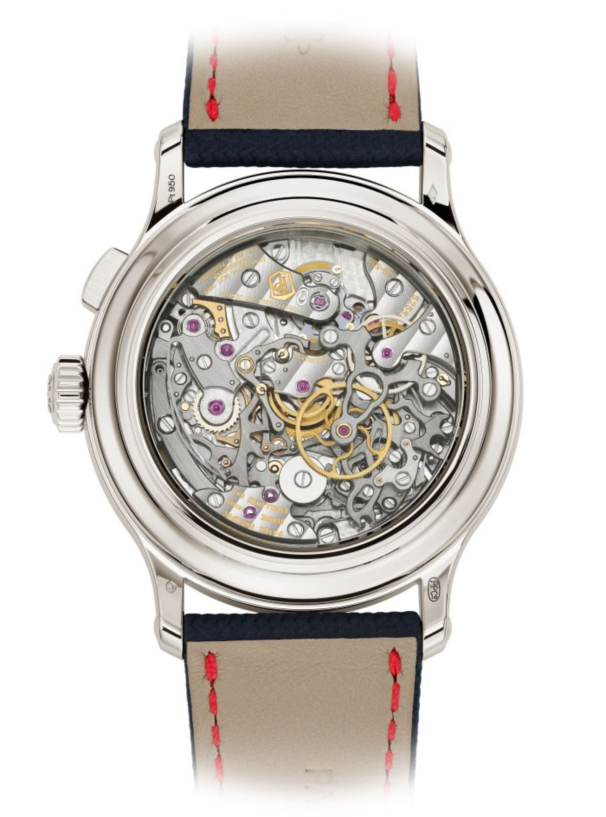 Patek Philippe Monopusher-Chronograph mit 1/10-Sekunde. Rückseite