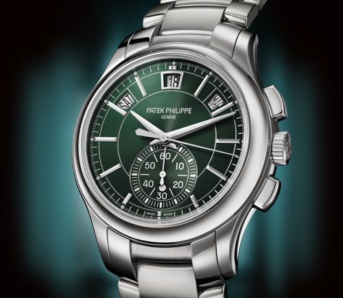 Flyback-Chronograph, Jahreskalender.