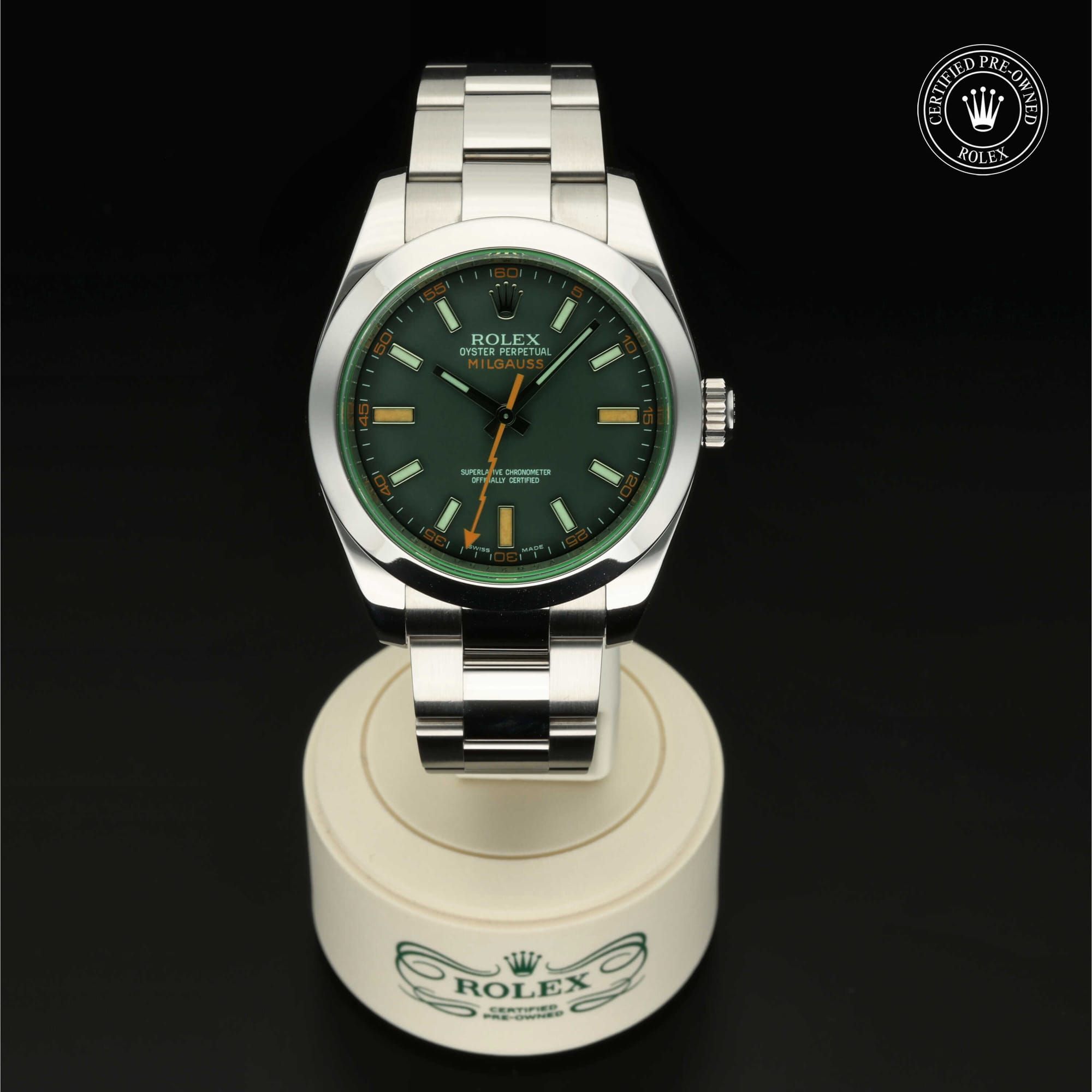 Rolex Certified Pre-Owned Oyster Perpetual Milgauss