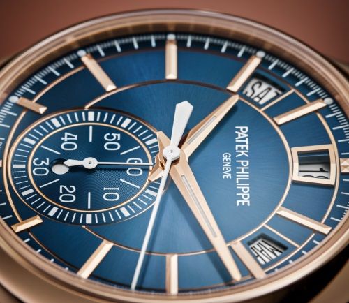 Flyback-Chronograph, Jahreskalender.